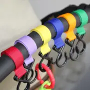 2 PCs Pram Hook Multi Purpose Baby stroller hook Hanger carrier shooping bag