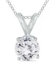 True Diamond Silver 0.64 ct. tw. Diamond Necklace