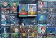 FINAL FANTASY TCG FFTCG OPUS XXV 25 TEARS OF THE PLANET CRHL COMPLETE FOIL SET