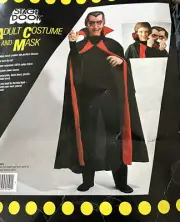 Vintage Vampire Costume NEW Stage Door Spearhead Industries Dracula Halloween
