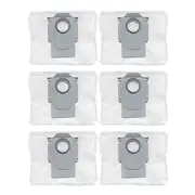 6Pcs Dust Bags Replacement for S8+ /S8 Pro Ultra / S7 MaxV Ultra / Q5 / Q5+ / + / Max+ Vacuum Cleaner Bag