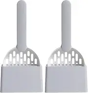 Snblzhef Cat Litter Scoop Cat Litter Scoop with Base Cleaning Cat Litter Box Shovel Kitten Toilet Cleaning Tools Pet Supplies A