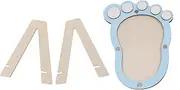 SECFOU Baby Keepsake Frame Newborn Footprint Photo Frame Growth Record for Girl Baby Shower