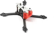 Ratel-X140 3 Inch Runcam Nano2 Caddx EOS2 140mm Wheelbase 4mm Arm Carbon Fiber FPV Racing Frame Kit Quadcopter Frame Arms (Size : Red)