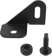 YINETTECH 1pc Car Antenna Mount Replacement Part Driver Side Mount Bracket Holder Compatible with Jeep Wrangler JL JLU Gladiator JT 2018-2024, Black