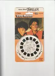 Michael Jackson's Thriller View-Master 3 Reels (21 3-D Pictures) SEALED