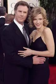 Golden Globe Awards Will Ferrell and Viveca Paulin arrive at The 6- Old Photo 2