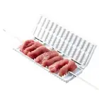 Plastic Barbecue Kebab Piercer Barbecue Skewer Box Kebab Maker