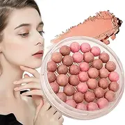 Face Blush | Blendable Cheek Makeup,High Pigment Buildable Facial Beauty Supplies for Women Family Friends Girls Adults