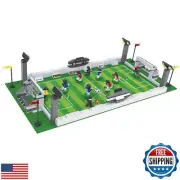Aimery Soccer Stadium Game Building Block ,Contains Football Players Figures,