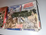 BRITISH INFANTRY - WORLD WAR ONE S27 AIRFIX 1960's 48 figures/box HO/OO England