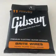 Gibson 11 Brite Wires Premium Electric Guitar Strings