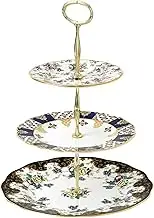 Royal Albert 40034003 100 Years 1900, 1910, 1940 3 Tier Cake Stand 27.7 x 27.5 x 6 cm