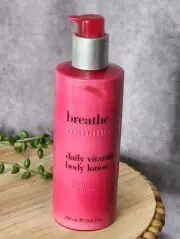 Bath & Body Works Breathe Romance Body Lotion Sensuous Amber Myrrh 8.4 fl oz NEW