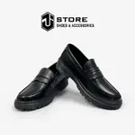 PENNY LOAFER 全黑 MINIMAL J1 男士皮革樂福鞋 SON TUNG 模壓橡膠鞋底單片