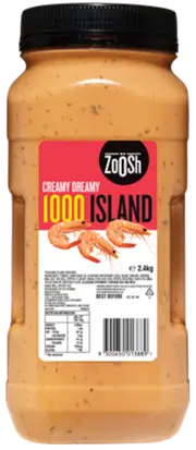 Zoosh Dressing Thousand Island Gluten Free 2.4 Kg x 1