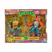 Teenage Mutant Ninja Turtles Classic Collection 6 inch Raphael Vs Triceraton 2 Pack