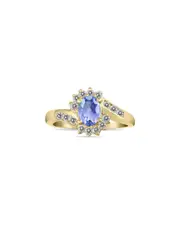 Gem Spark 14K 1.41 ct. tw. Diamond & Tanzanite Ring
