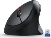 Ergonomic Mouse 4800 DPI Wireless Vertical Mouse 2.4G Silent Wireless Mouse