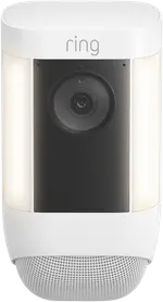 Ring Spotlight Cam Pro 2K Battery (White)