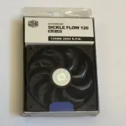 New Cooler Master Sickle Flow 120 CPU Fan (blue LED)