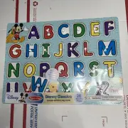 Disney Classics Mickey Mouse Alphabet Peg Puzzle Melissa & Doug 26 Pieces