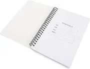 MOBUTOFU 5 Business Notebook Gym Tracker Journal Fitness Exercise Planning Notepad Diary Book