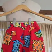NWT - TALBOTS Kids - Swim Trunks w. Built in swim diaper - Size 6 mon. - Red wit
