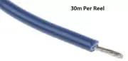 Alpha Wire Violet 30m UL1015 Hook Up Wire, 600V 20AWG, 0.51mm² PVC Reel 3075