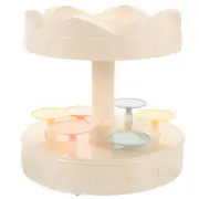 Rotating Dessert Display Stand Automatic Sushi Holder Turntable Banquet