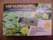 HSP 56,000bps PCI VOICE/FAX/MODEM PFI195048790 BTC 56IPI UPC: 753622060012
