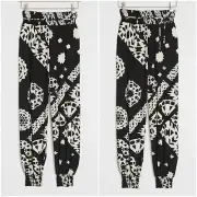 Anthropologie Aniya Balloon Joggers Pants Black MOTIF Size S