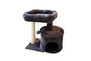 Catio Chipboard Flannel Cat Scratching Tower Mini