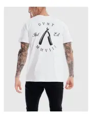 [DVNT] Rough Cuts Tee in White