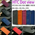 洞洞殼 HTC 826 820 M9 E9/E9+ EYE 蝴蝶3 A9 DOTVIEW 智慧立顯感應保護套皮套 手機殼