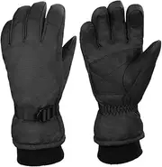 [FSCLJ] Winter Touchscreen Gloves for Men and Women, Waterproof Ski Gloves, Outdoor Sports Thermal Gloves Running Gloves for Skiing Cycling Running Climbing Hiking