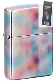 Zippo 48511 Holographic Design 540 Fusion WindProof Lighter + FLINT PACK