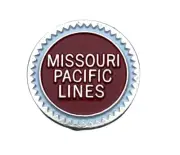 Licensed Missouri Pacific Railroad Hat or Lapel Pin EEP01018 F5D36P
