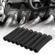 Spark Plug Wire Heat Shield Sleeve 2500° Spark Plug Boot Protector Boots Wrap...
