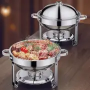5.5QT Chafing Dishes for Buffet 2 Pack, Chafing Dish Buffet Set with Lid, Stainl