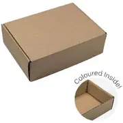 PPS Premium Mailing Box 230 x 160 x 70 mm Kraft Brown