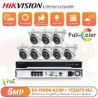 Hikvision 12MP 4K NVR 6MP ColorVu MIC POE Home Security Camera System HDD Lot