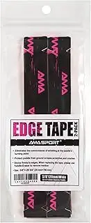PICKLETECH Pickleball Paddle Protection Tape - Paddle Head Edge Guard - Racket Edge Protection Tape -Fit Perfectly Curved Edge -USA citys Name and AMA Patterns