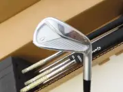 New TaylorMade 2023 P-7MC Forged Iron Set 4-PW Dynamic Gold 95 R300 -1/2"