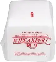 PartyKindom 90pcs Lens Wipe Paper Car Screen Spray Kit Monitor Cleaner Electric Scrubber Flushable Wipes Travel Wipes Mini Jewelry Machine Glasses Cleaning Wipes Computer Screen Wipes White