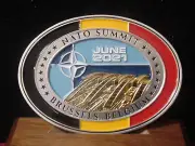 President Joe Biden 2021 NATO SUMMIT Challenge Coin - Brussels Belgium #156
