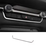 For Mazda 3 Axela 2019-2022 Stainless Silver Emergency Light Switch Cover Trim (for: Mazda)