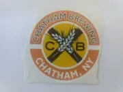 Chatham brewery sticker (new york beer)