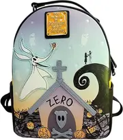 Loungefly Disney The Nightmare Before Christmas - Zero Graveyard US Exclusive Mini Backpack