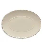 Costa Nova Pearl Cream Oval Serving Platter